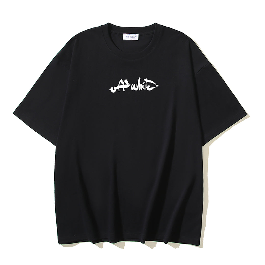 OFF-Whlte Arrow Logo Cotton T-shirt#1144