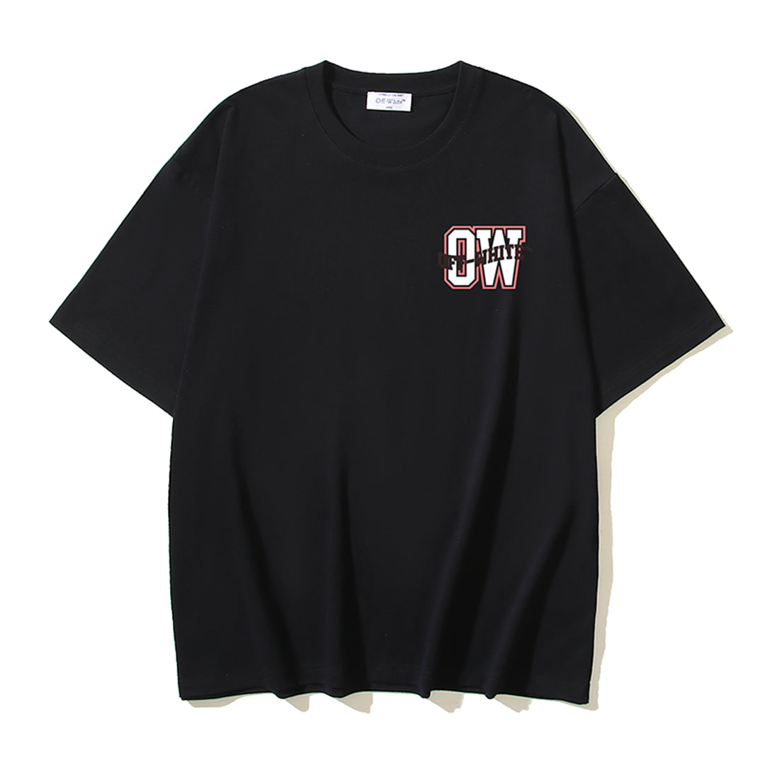 OFF-Whlte Arrow Logo Cotton T-shirt#1130
