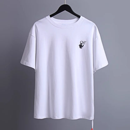 OFF-Whlte Arrow Logo Cotton T-shirt-1182