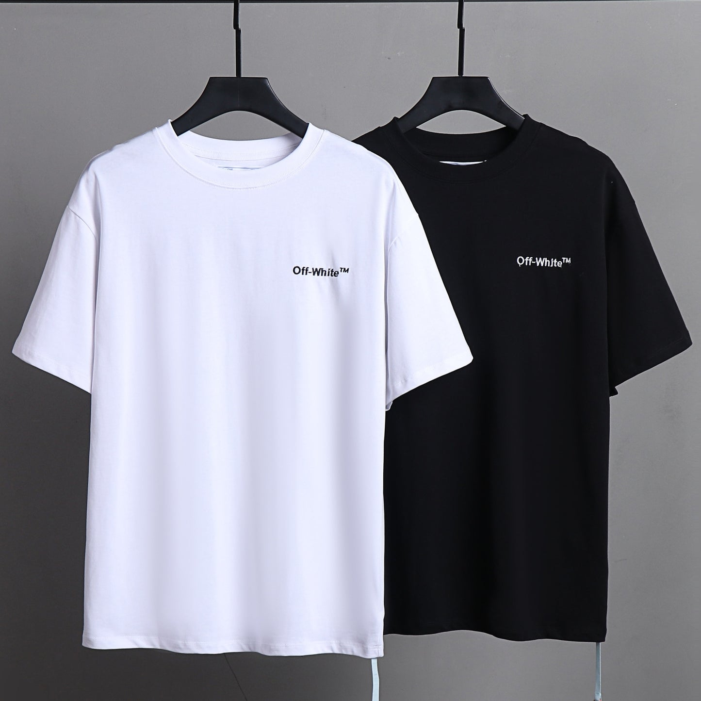 OFF-Whlte Arrow Logo Cotton T-shirt#1005