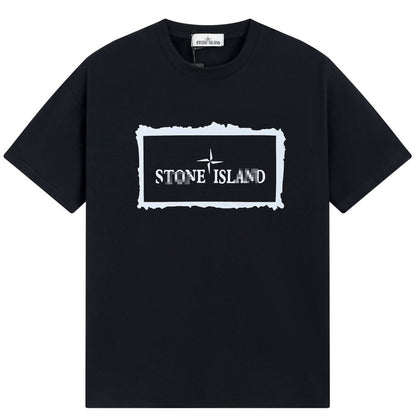 ST0NE lSLAND Pure Cotton T-Shirt #19