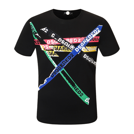 D2 Lettering Cotton T-shirt #27
