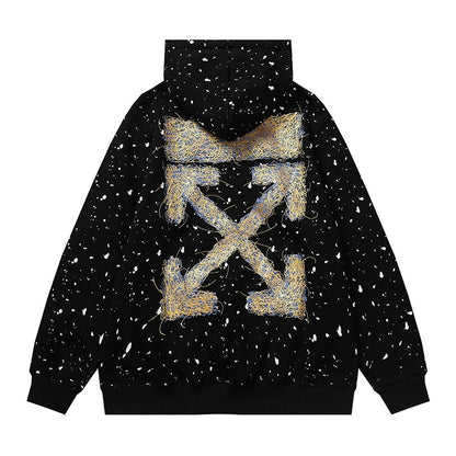 OFF-Whlte Arrow logo sports sweatshirt#1002