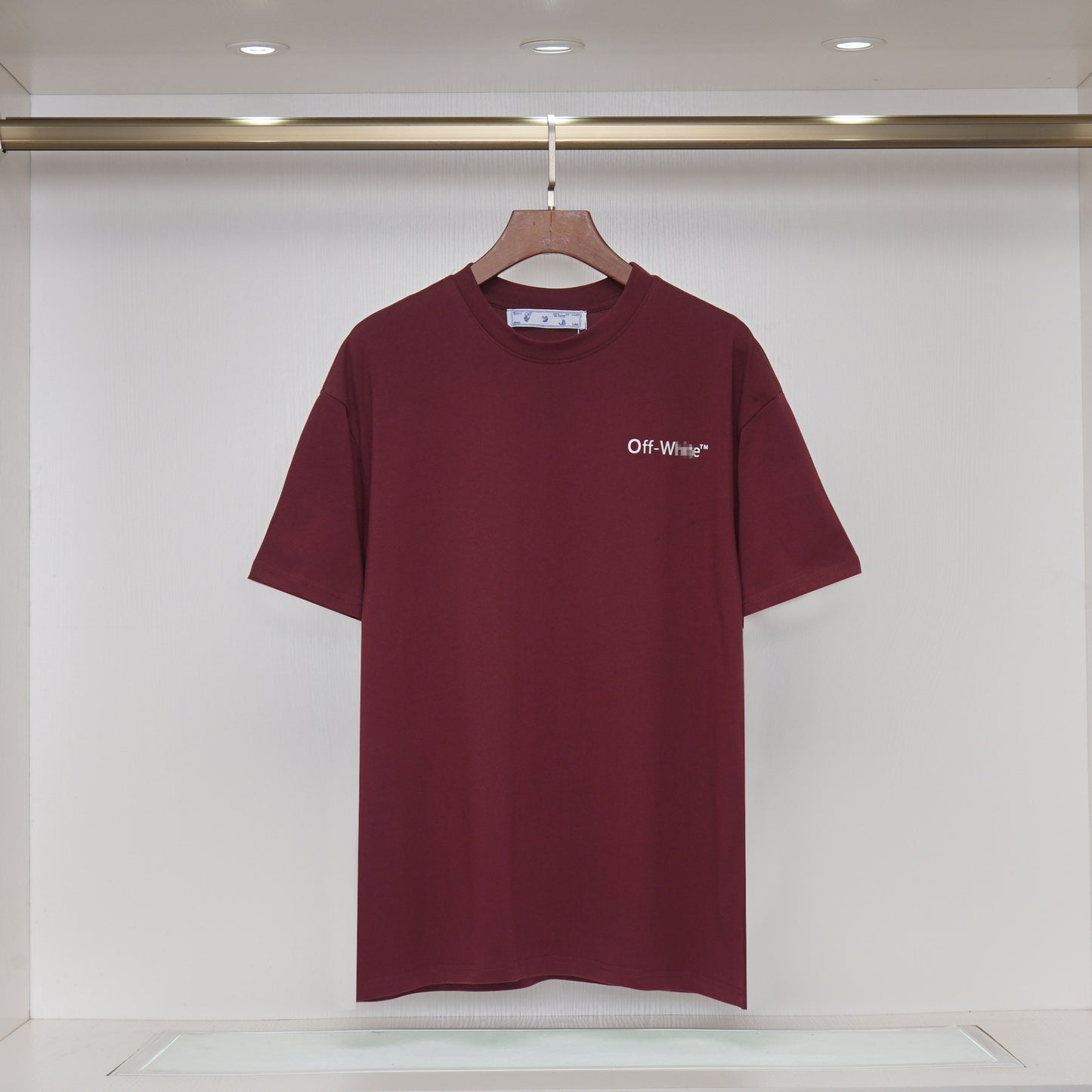 OFF-Whlte Arrow Logo Cotton T-shirt