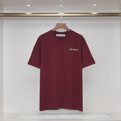 OFF-Whlte Arrow Logo Cotton T-shirt
