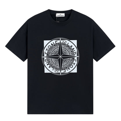 ST0NE lSLAND Pure Cotton T-Shirt #17