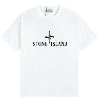 ST0NE lSLAND Pure Cotton T-Shirt #13