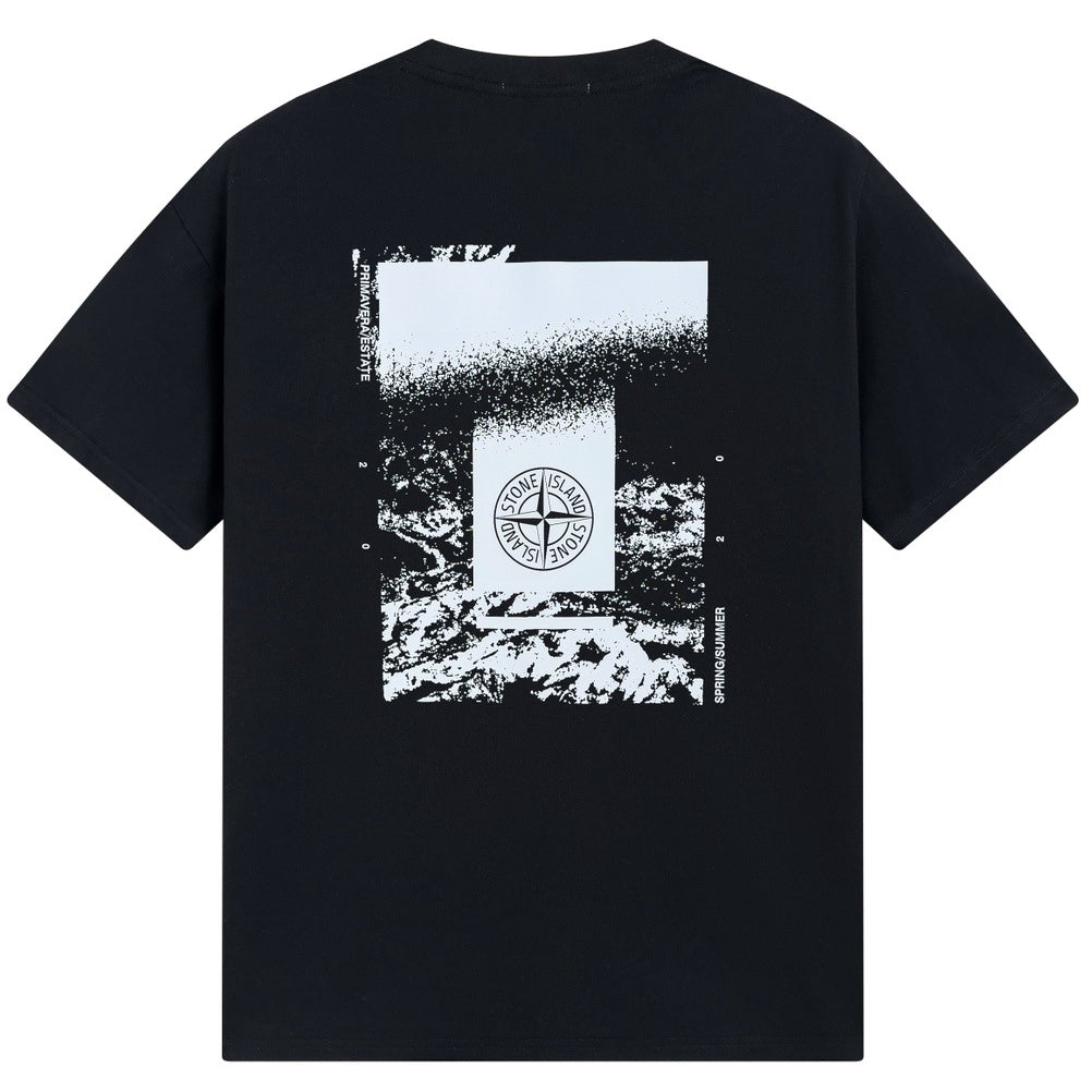 ST0NE lSLAND Pure Cotton T-Shirt #18