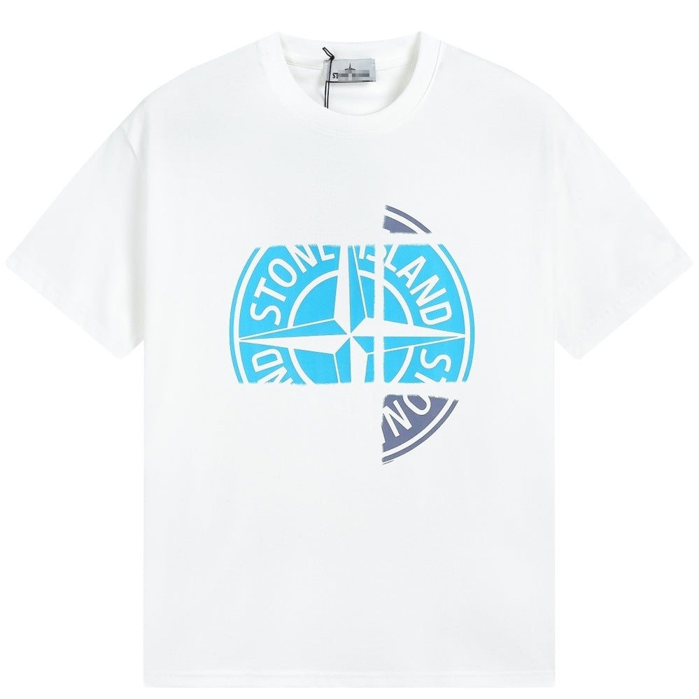 ST0NE lSLAND Pure Cotton T-Shirt #10