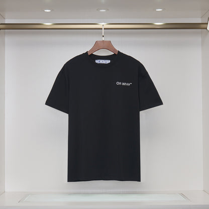 OFF-Whlte Arrow Logo Cotton T-shirt