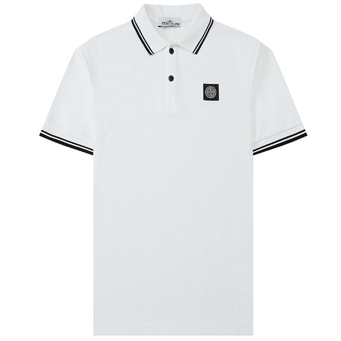 ST0NE lSLAND Pure Cotton T-Shirt #7