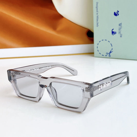 OFF-Whlte Arrow logo sunglasses #018