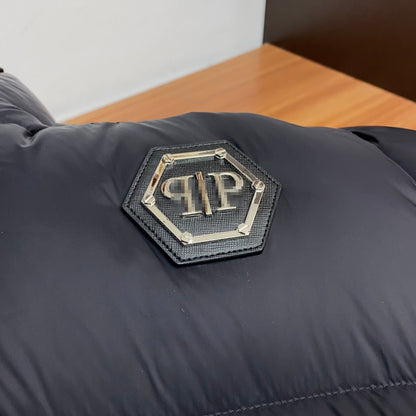 PP Men's Black Down Jacket