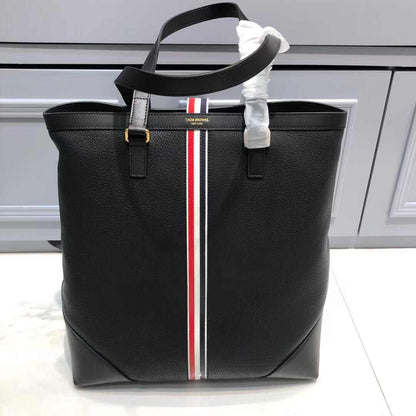 Thom Browne 2025 Men's Leather Briefcase