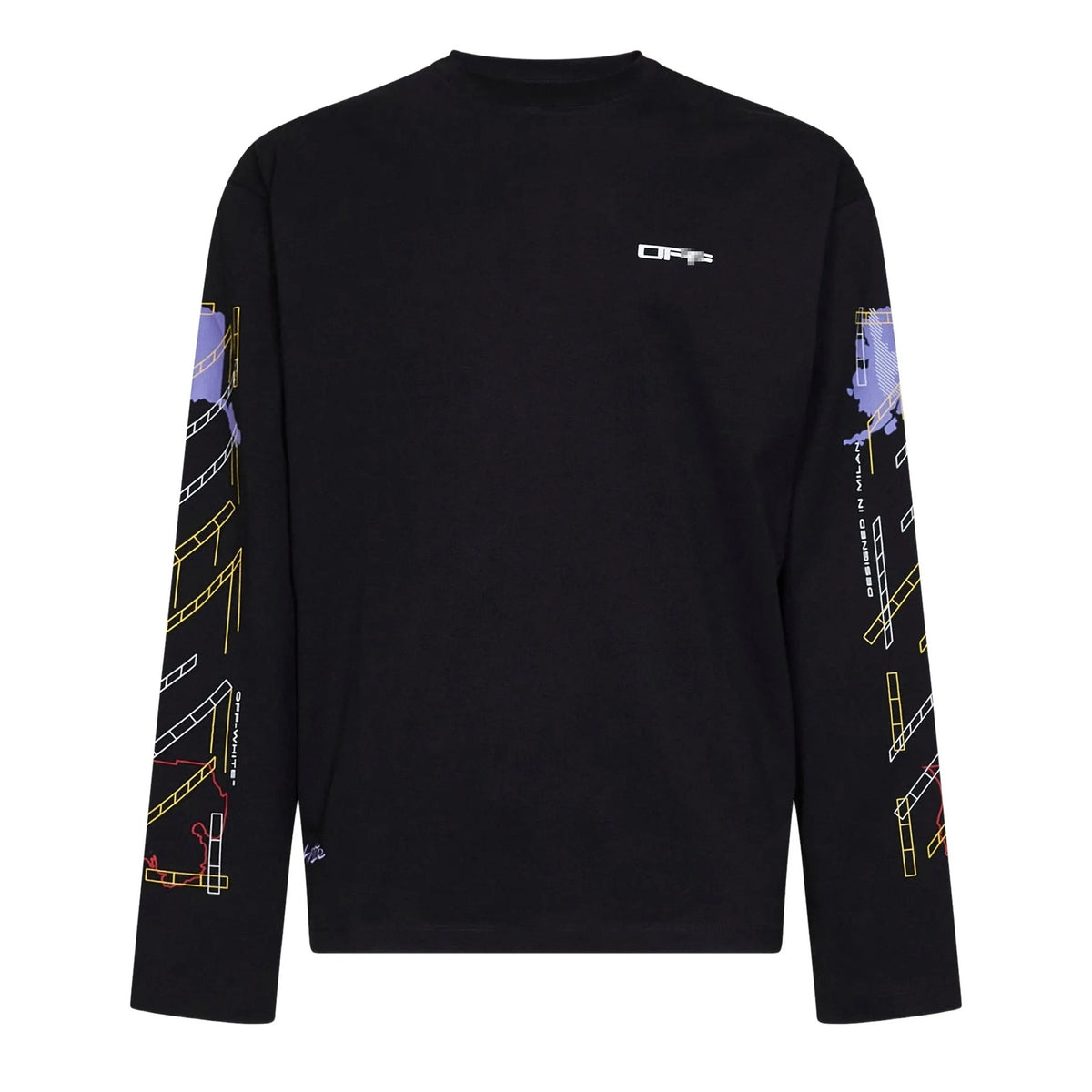 OFF-Whlte Arrow logo sports sweatshirt #1014