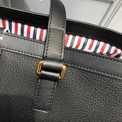 Thom Browne 2025 Men's Leather Briefcase