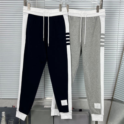 4-Bar Four-striped couple sweatshirt suit