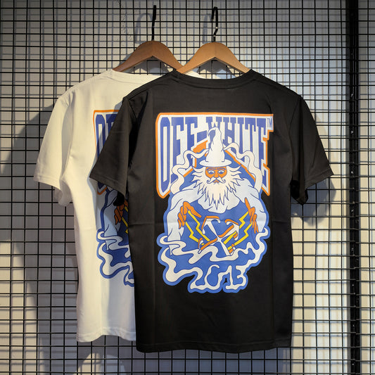 OFF-Whlte Arrow Logo Cotton T-shirt#1101