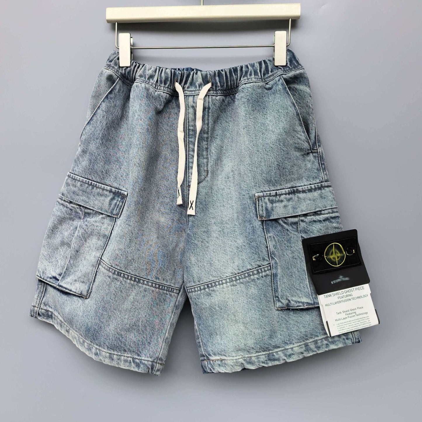 Stone Island Denim shorts #6