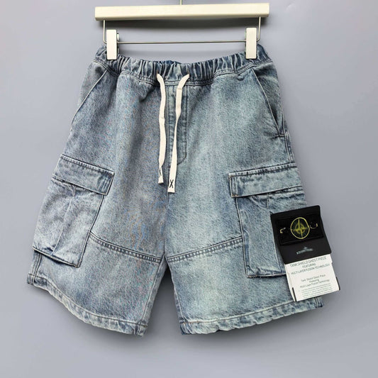 Stone Island Denim shorts #6