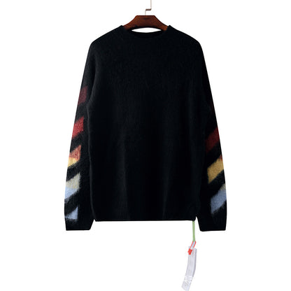 OFF-Whlte Intarsia Knit Sweater#15