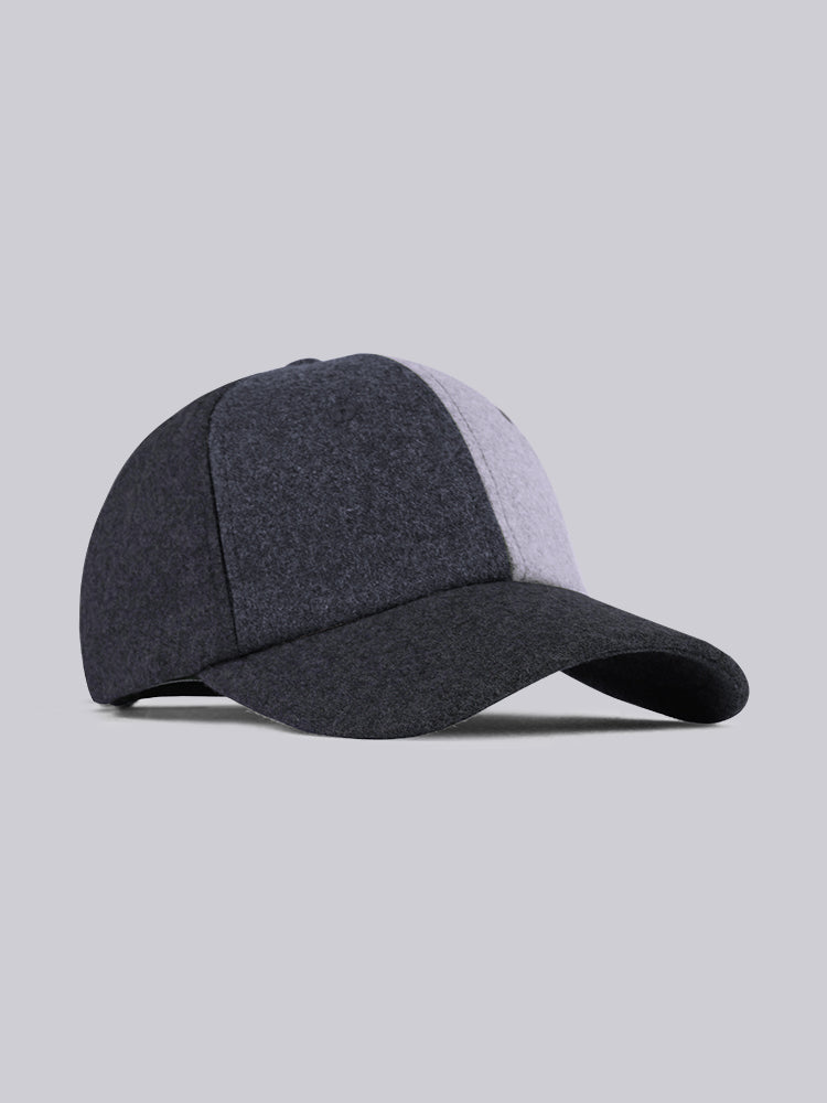 Colorblock Baseball Cap - Retro Style Adjustable Unisex Hat