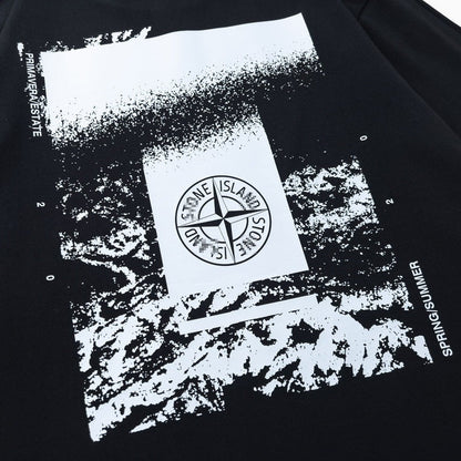 ST0NE lSLAND Pure Cotton T-Shirt #18