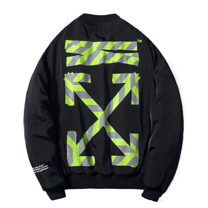 OFF-Whlte sports flight cotton jacket #23