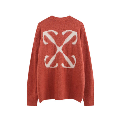 OFF-Whlte Intarsia Knit Sweater#7