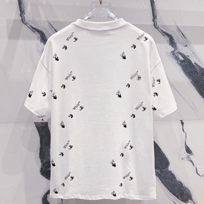 OFF-Whlte Arrow Logo Cotton T-shirt#30