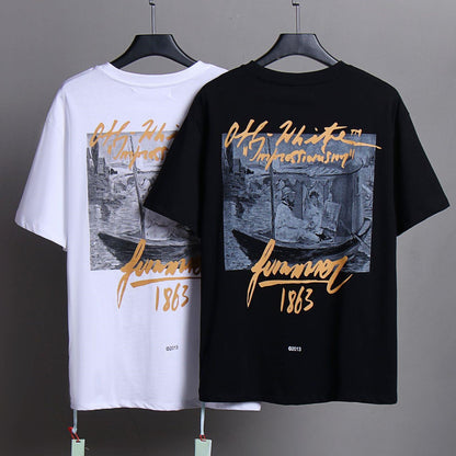 OFF-Whlte Arrow sign T-shirt#66