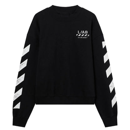 OFF-Whlte Arrow logo sports sweatshirt #1013