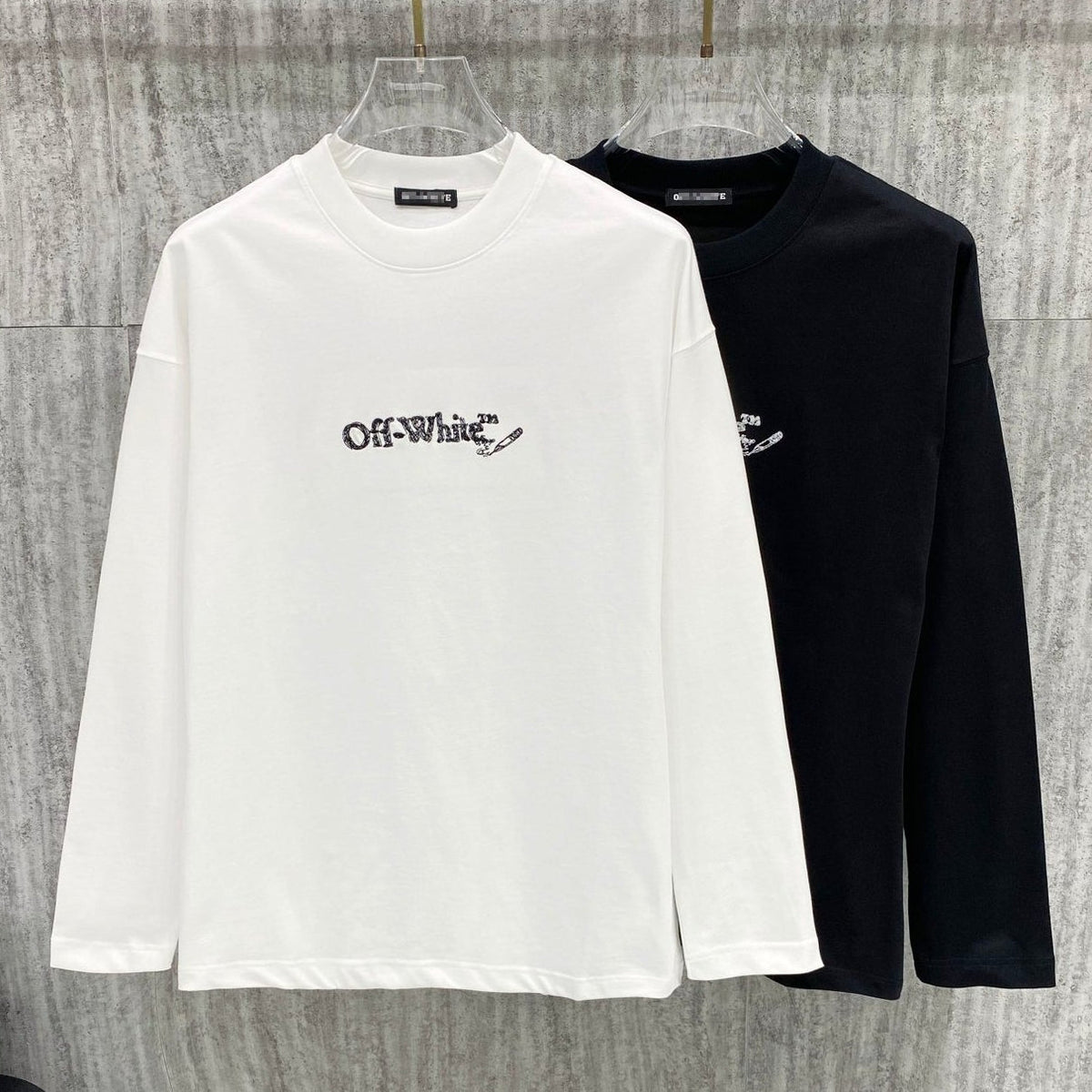 OFF-Whlte Unisex Long-sleeved T-shirt #014