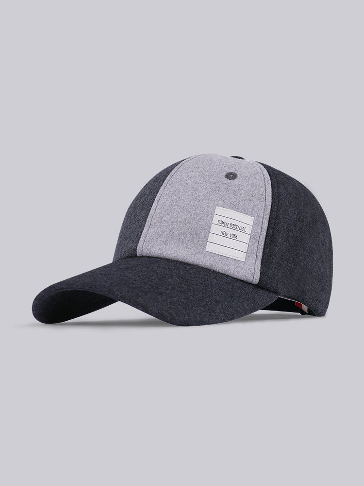Colorblock Baseball Cap - Retro Style Adjustable Unisex Hat
