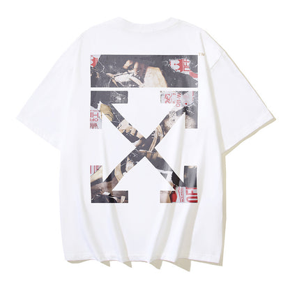 OFF-Whlte Arrow sign T-shirt#53