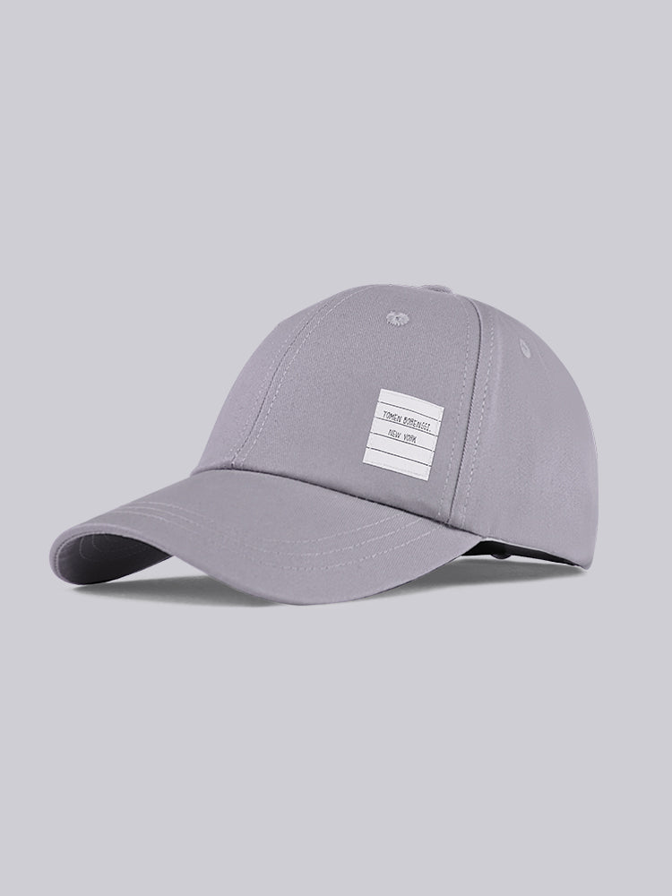 Thom Browne Solid Color Baseball Cap - Classic Unisex Hat