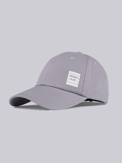 Thom Browne Solid Color Baseball Cap - Classic Unisex Hat