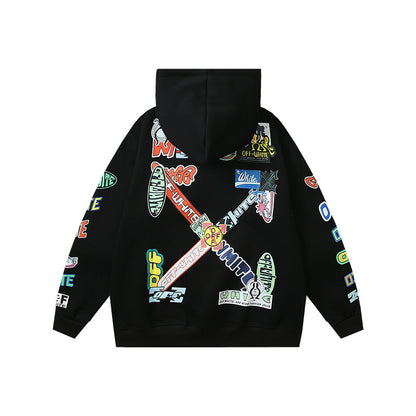 OFF-Whlte Arrow logo sports sweatshirt#37