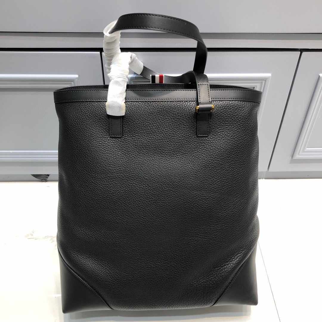 Thom Browne 2025 Men's Leather Briefcase