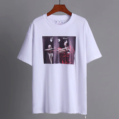 OFF-Whlte Arrow Logo Cotton T-shirt-1020