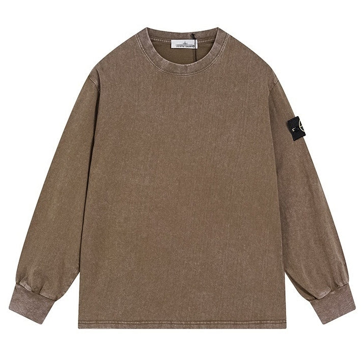 STONE ISLAND Garment-Washed Sweatshirt #34