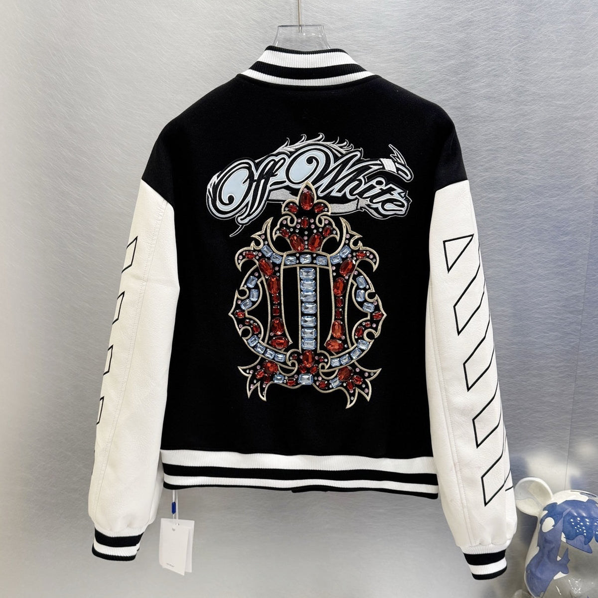 OFF-Whlte Baseball Jacket #33