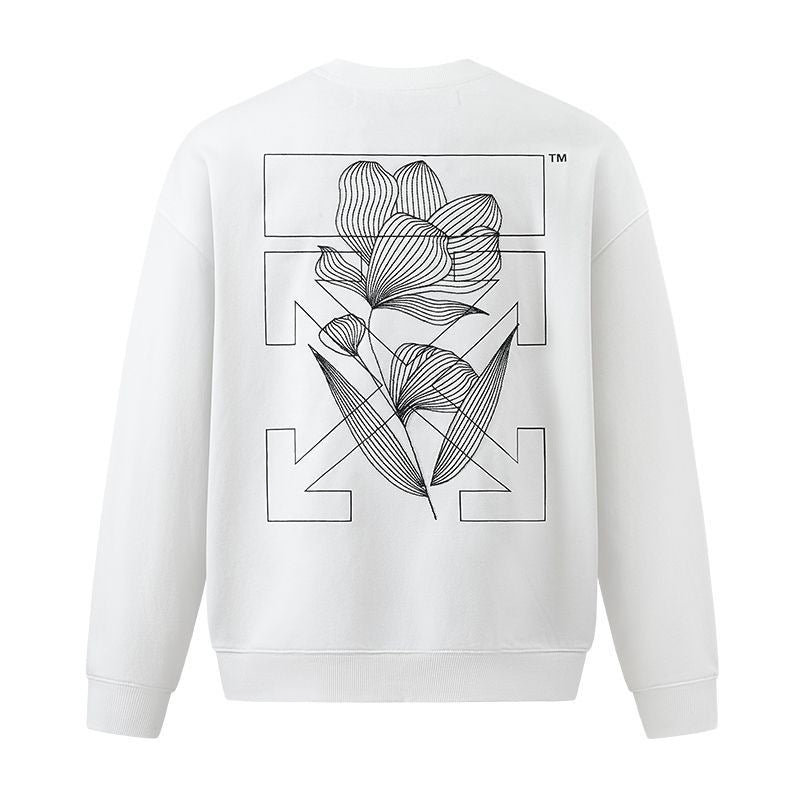 OFF-Whlte Arrow logo sports sweatshirt #1010