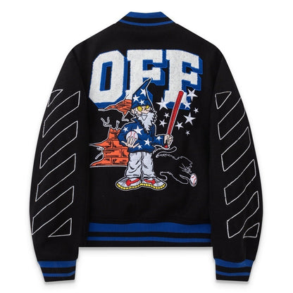 OFF-Whlte Baseball Jacket #35