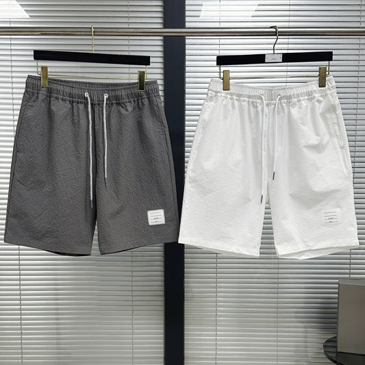 4-Bar Seersucker Sports shorts