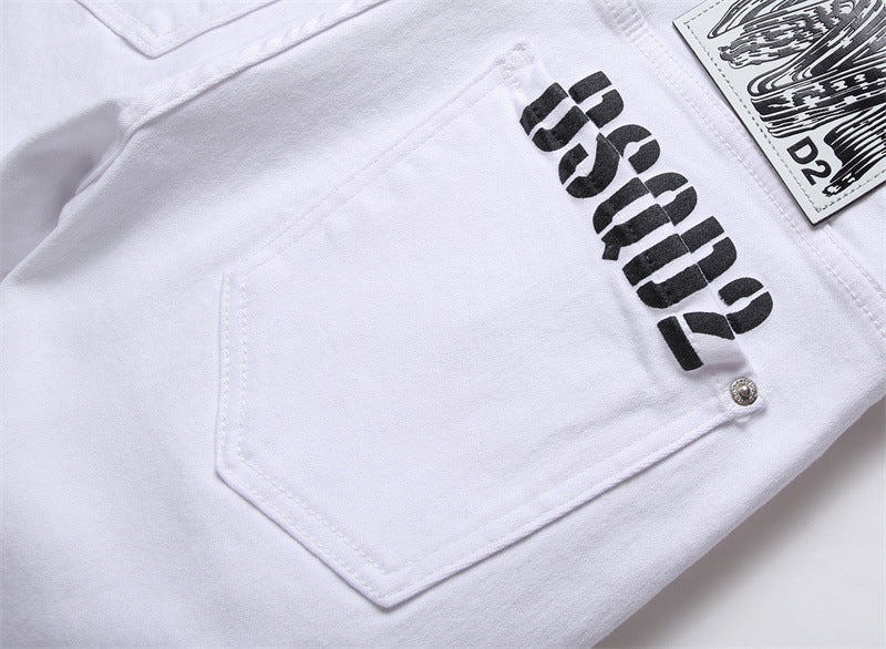DSQ2 2024ss Hole Jeans