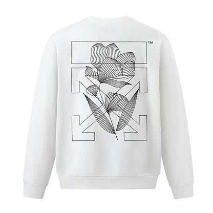 OFF-Whlte Arrow logo sports sweatshirt #1010