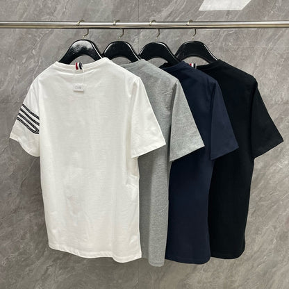 4-Bar Snake pattern T-shirt