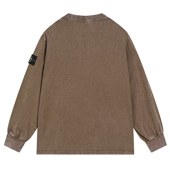 STONE ISLAND Garment-Washed Sweatshirt #34