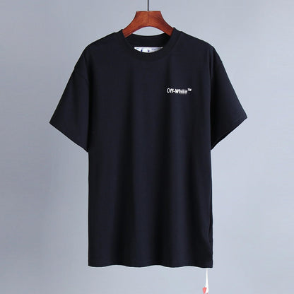 OFF-Whlte Arrow logo print T-shirt#89